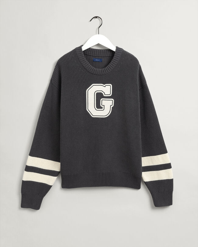 Teen Boys Collegiate sweater med crewneck