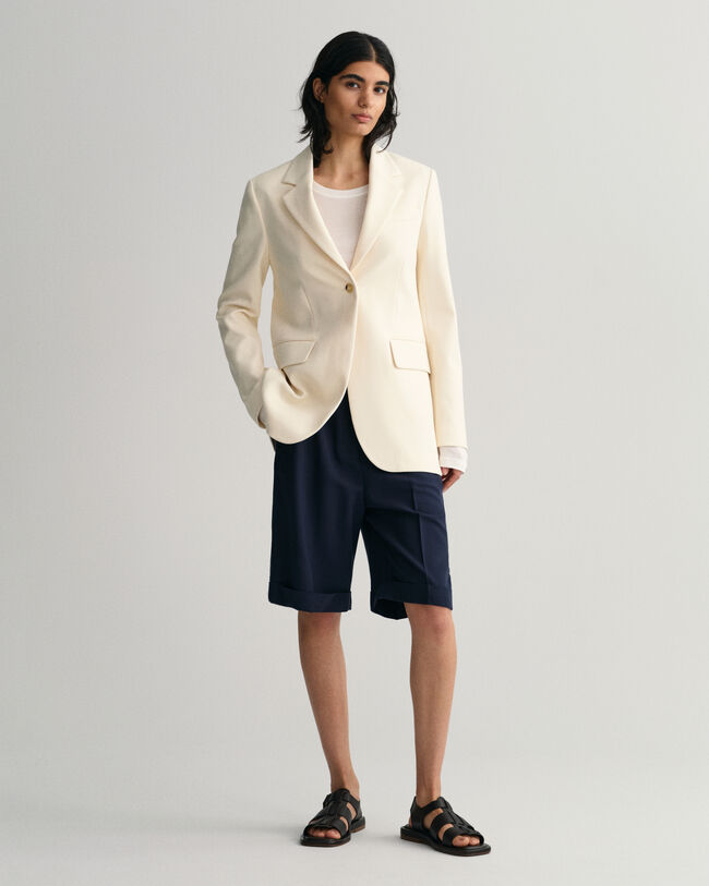Regular fit jersey-blazer