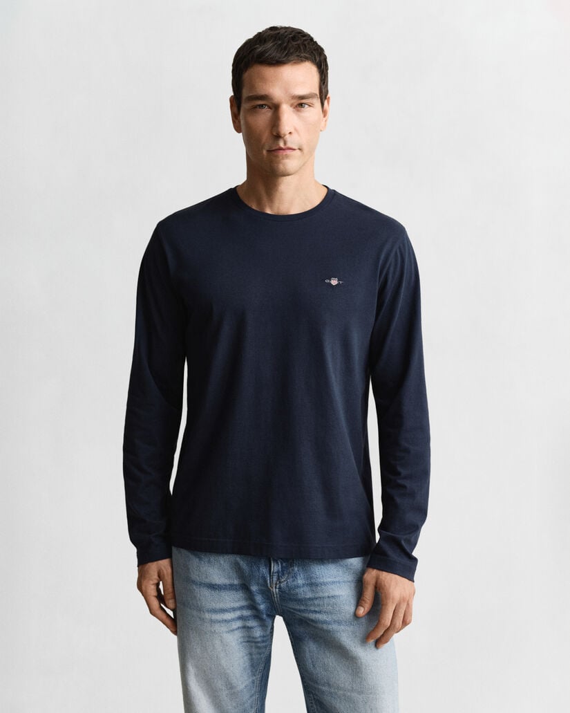 Shield T-shirt med lange ærmer