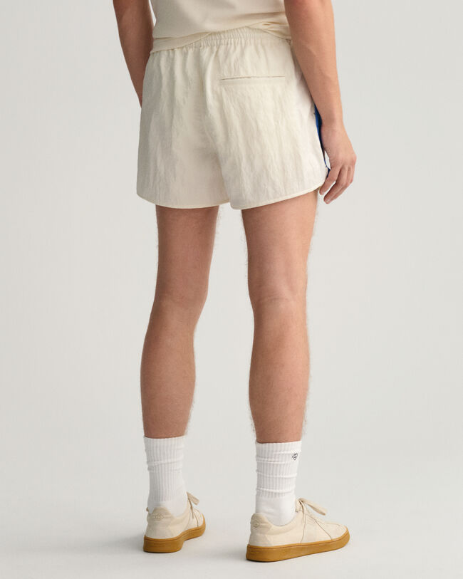 Løbeshorts i satin