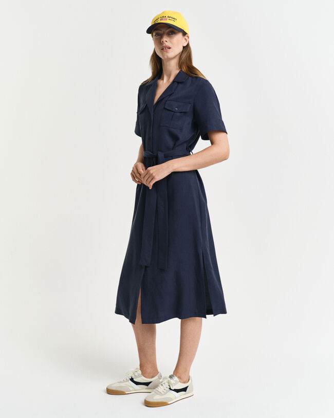 Regular fit kjole med lommer