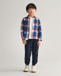Kids Regular fit ternet flannelskjorte