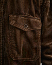 Overskjorte i jernbanefløjl