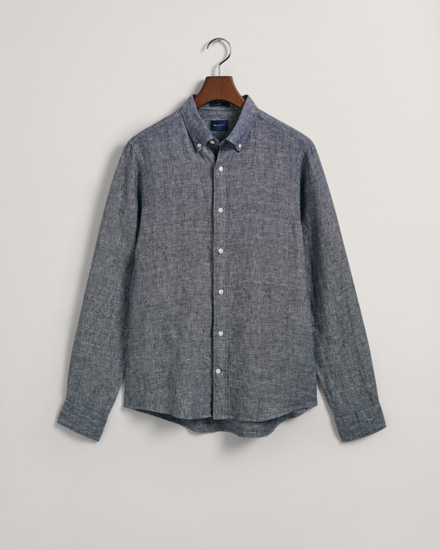 Slim fit skjorte af h&oslash;r