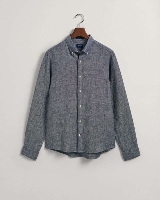 Slim fit skjorte af h&oslash;r