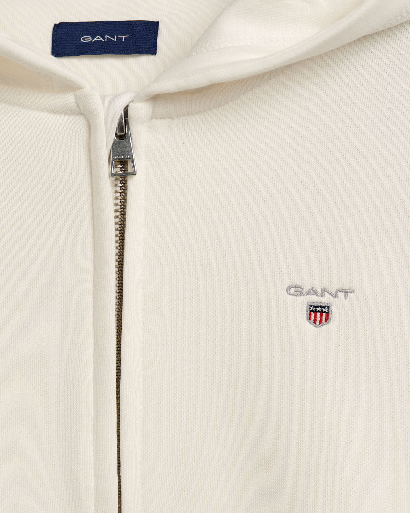 Teen Boys Original sweat h&aelig;ttetr&oslash;je med fuld lynl&aring;s