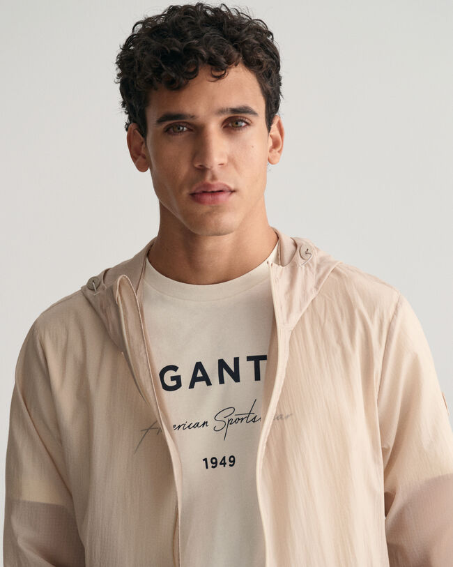 Sammenfoldelig let Windbreaker