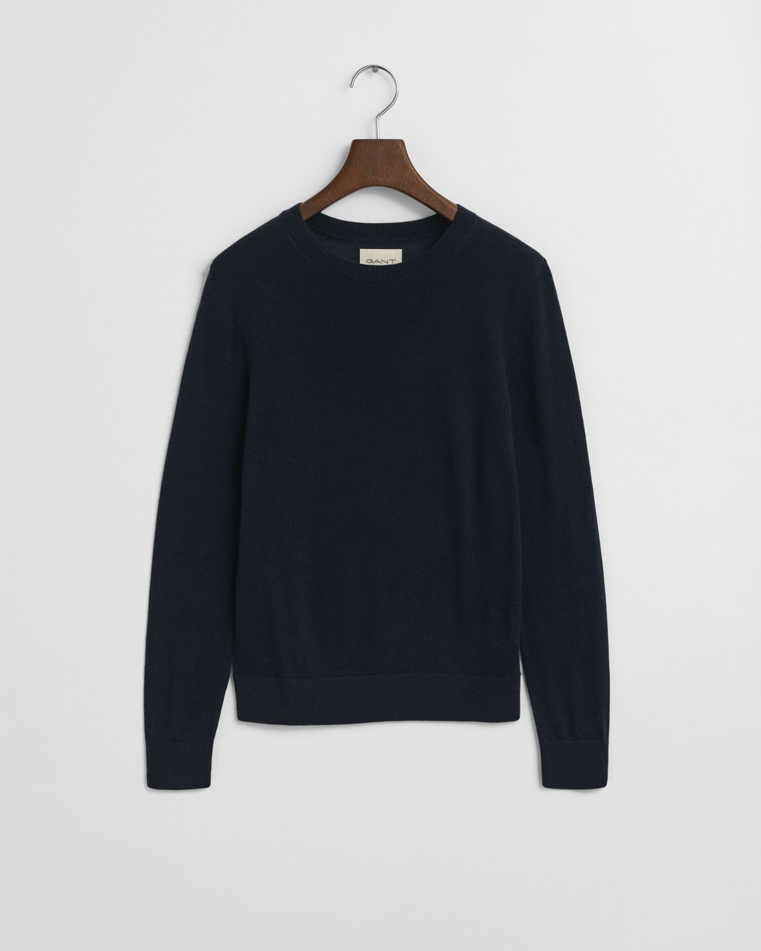 Crewneck sweater af ekstra fin merinould