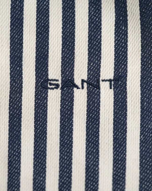 Hickory-stribet rejsetaske