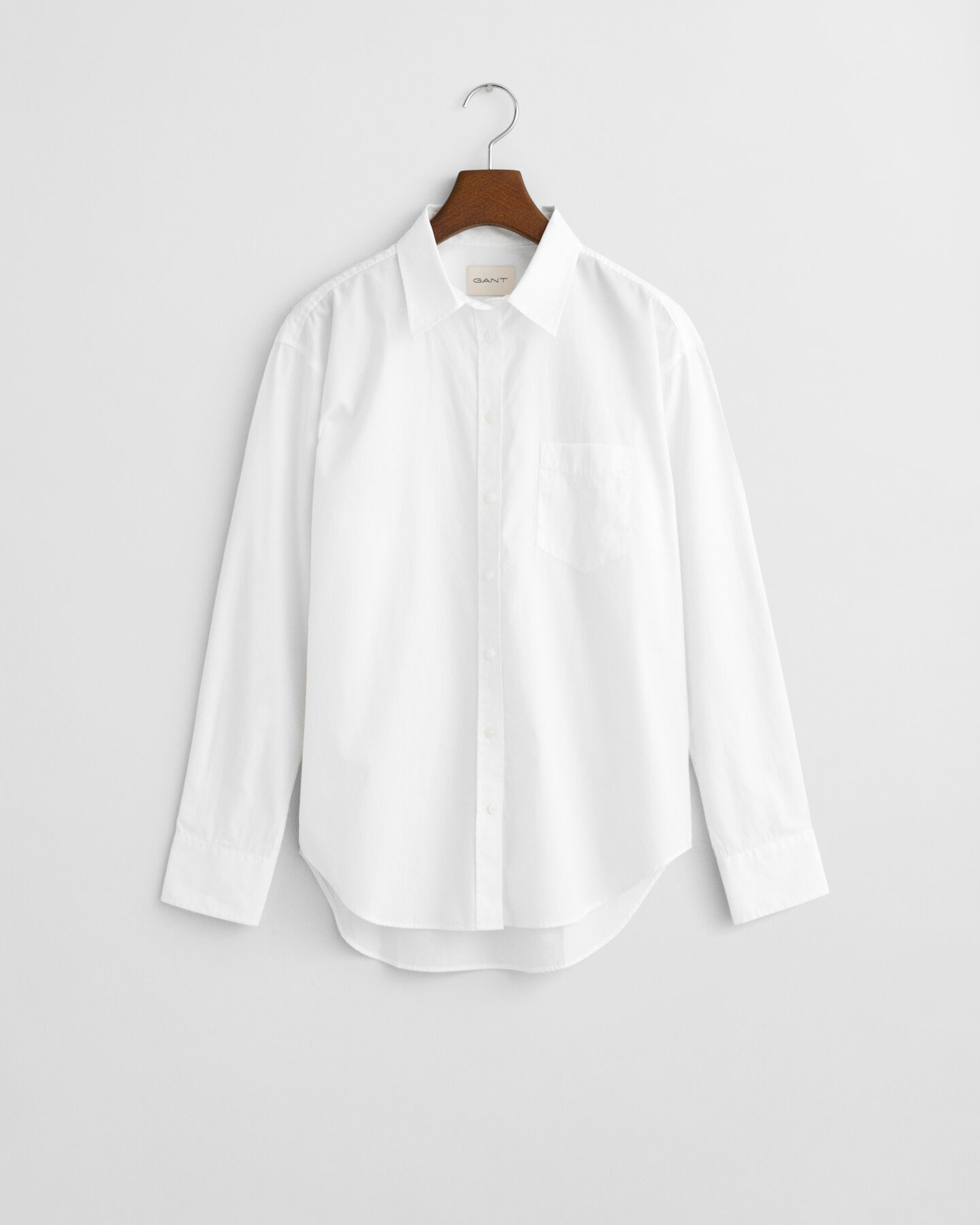Relaxed Fit klassisk poplin-skjorte