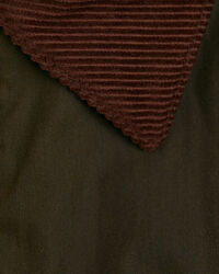 Vokset jakke i mellemlængde