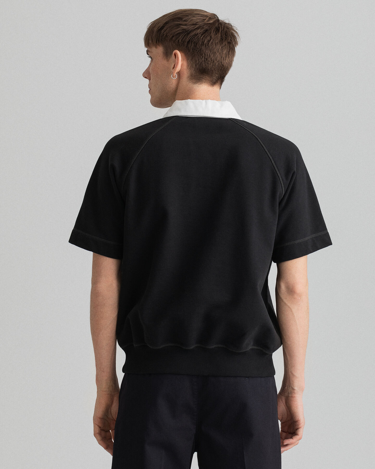 Kort&aelig;rmet sweatshirt Rugger