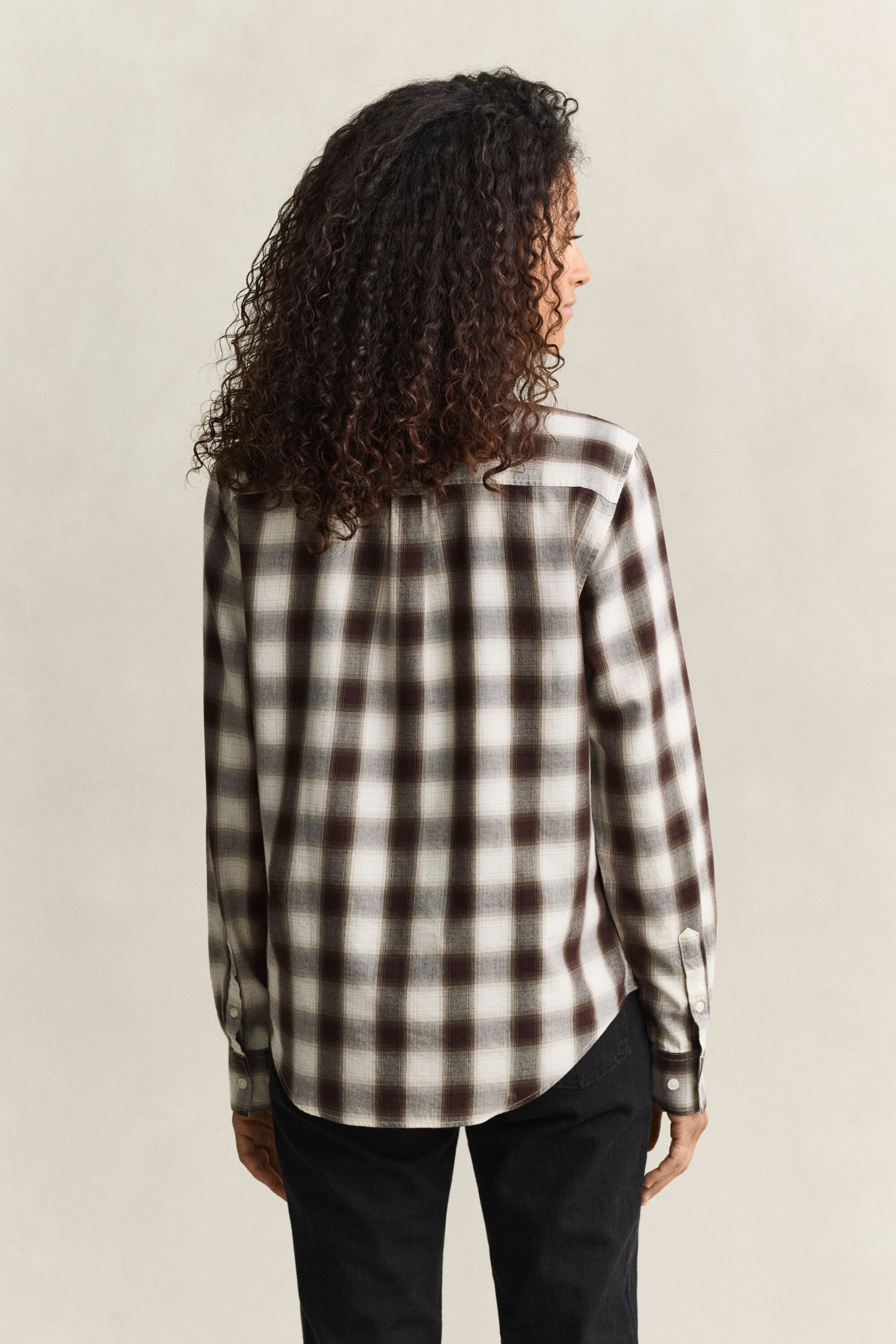 Regular flannelskjorte