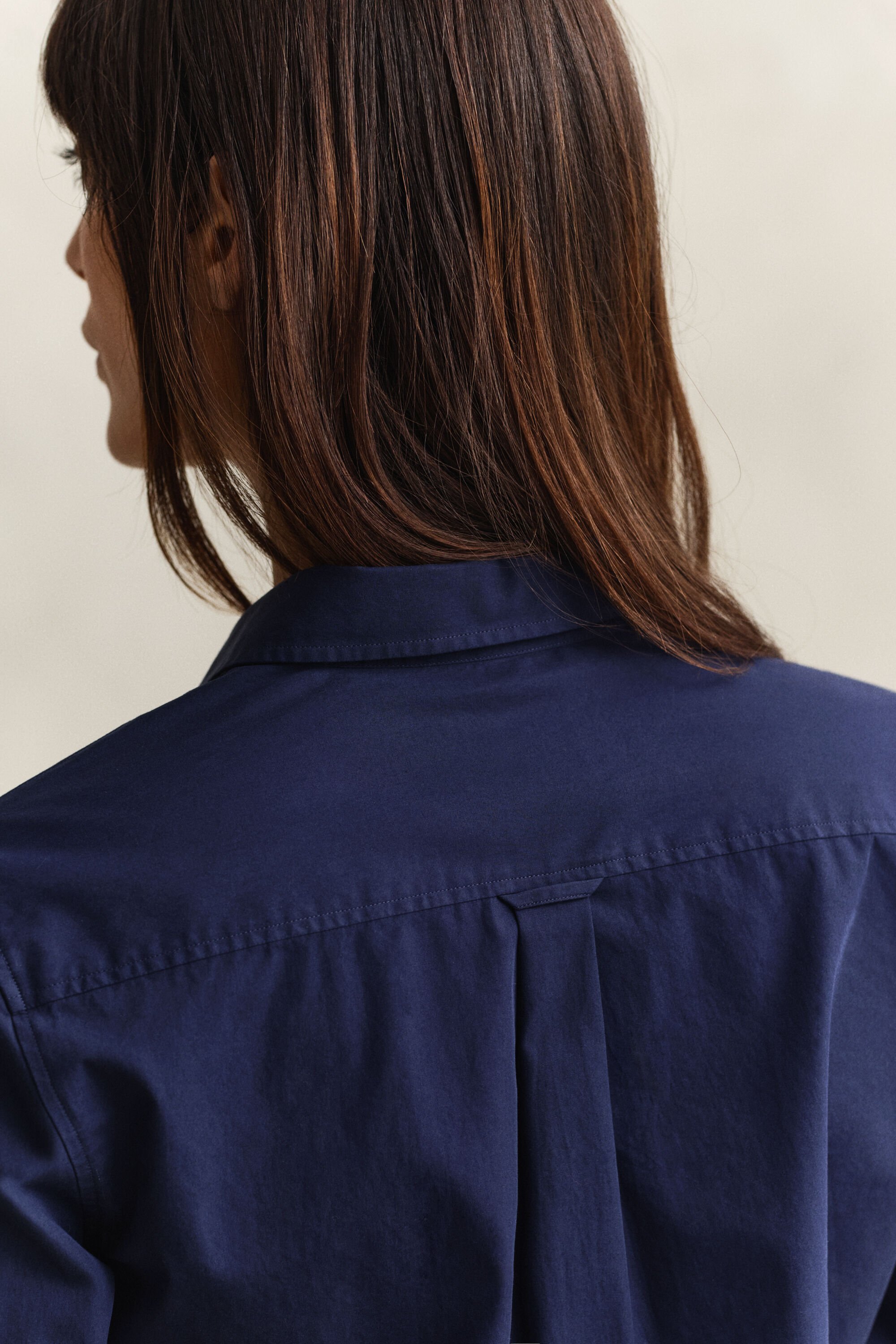 Regular fit klassisk poplin-skjorte