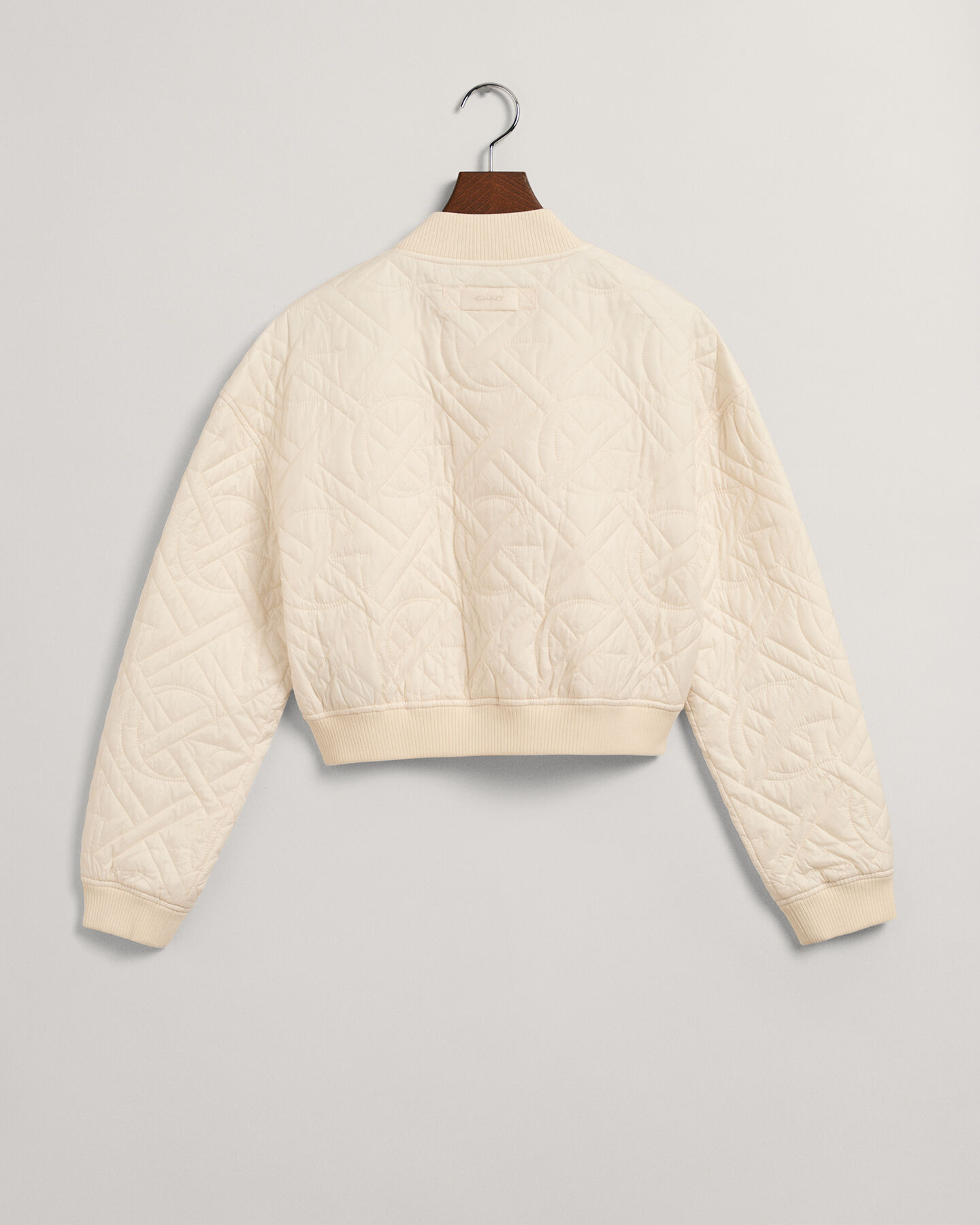 Teen Girls kort Monogram bomberjakke