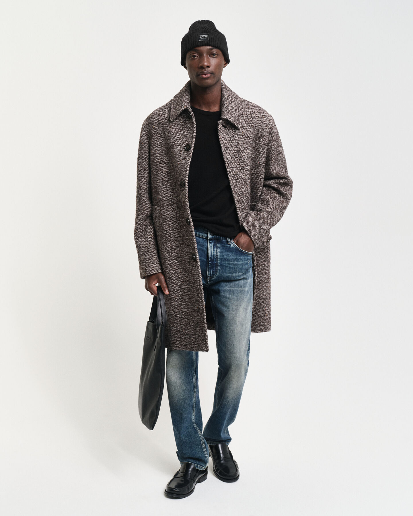 Crewneck sweater af ekstra fin merinould