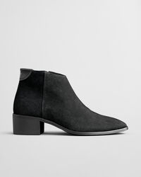 St Broomly lave ankelstøvler i ruskind