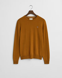 Crewneck sweater i ekstra fin lammeuld