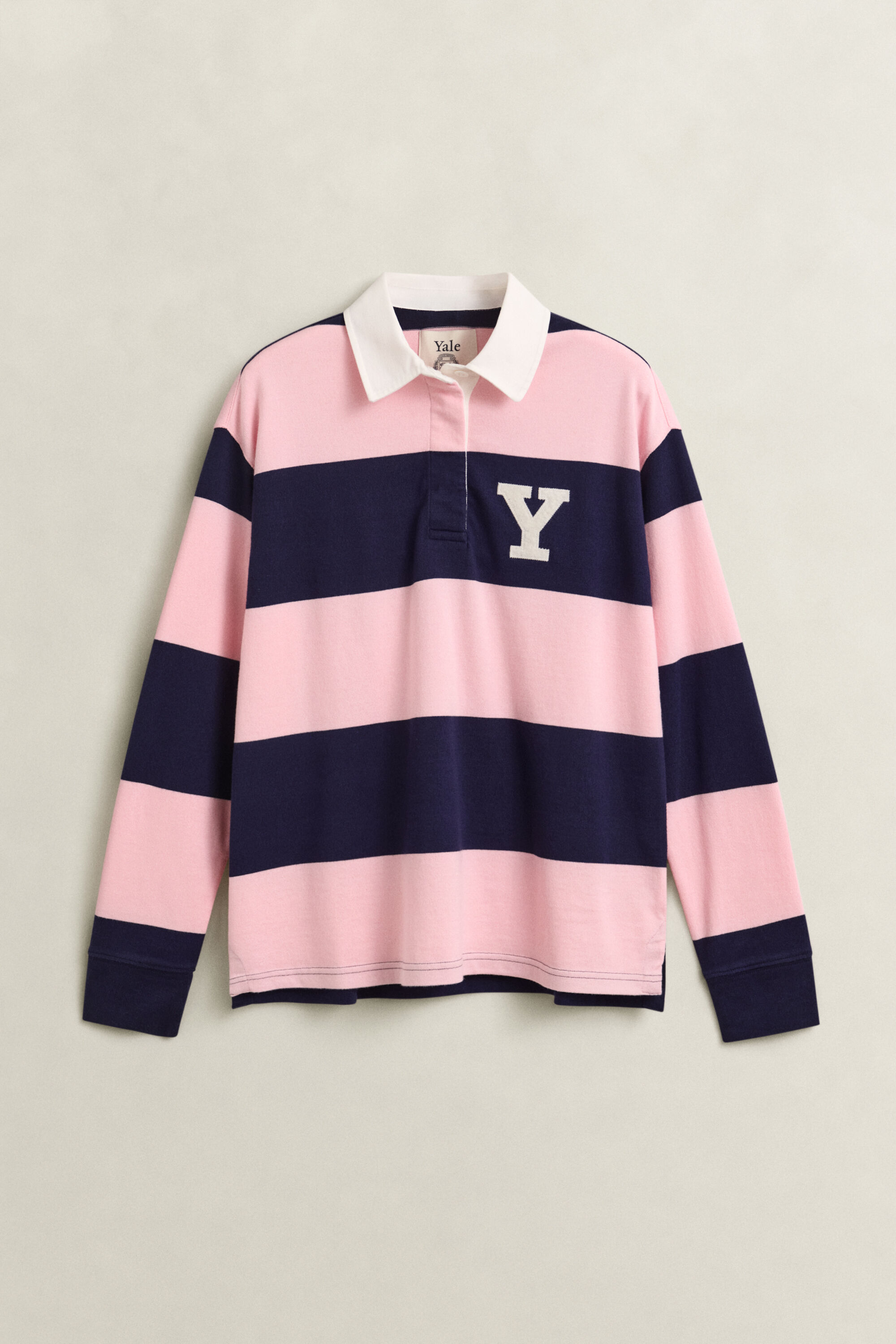 Heavy Rugger med Gant x Yale-tværstribe