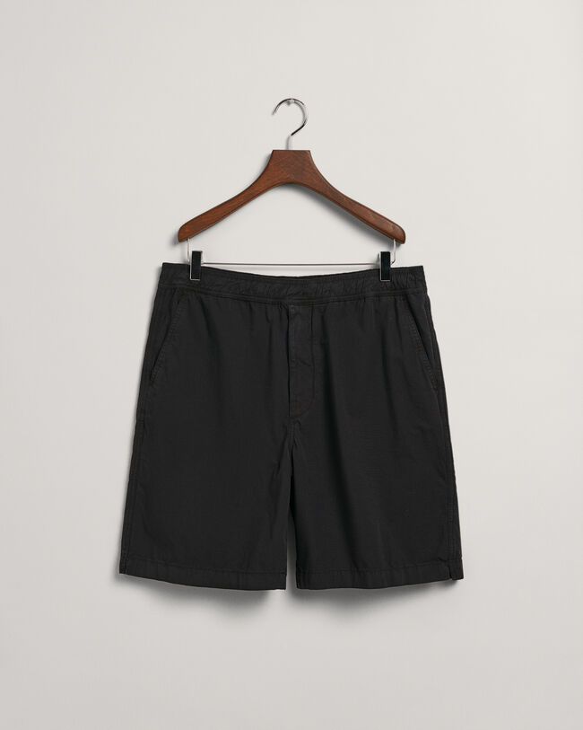 Sunfaded shorts med l&oslash;besnor