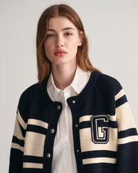 Strikket GANT Varsity cardigan