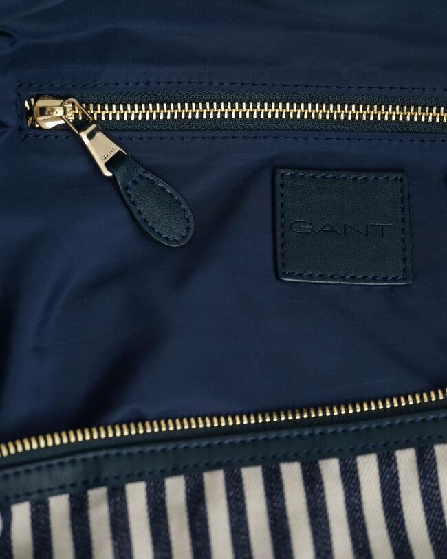 Hickory-stribet rejsetaske