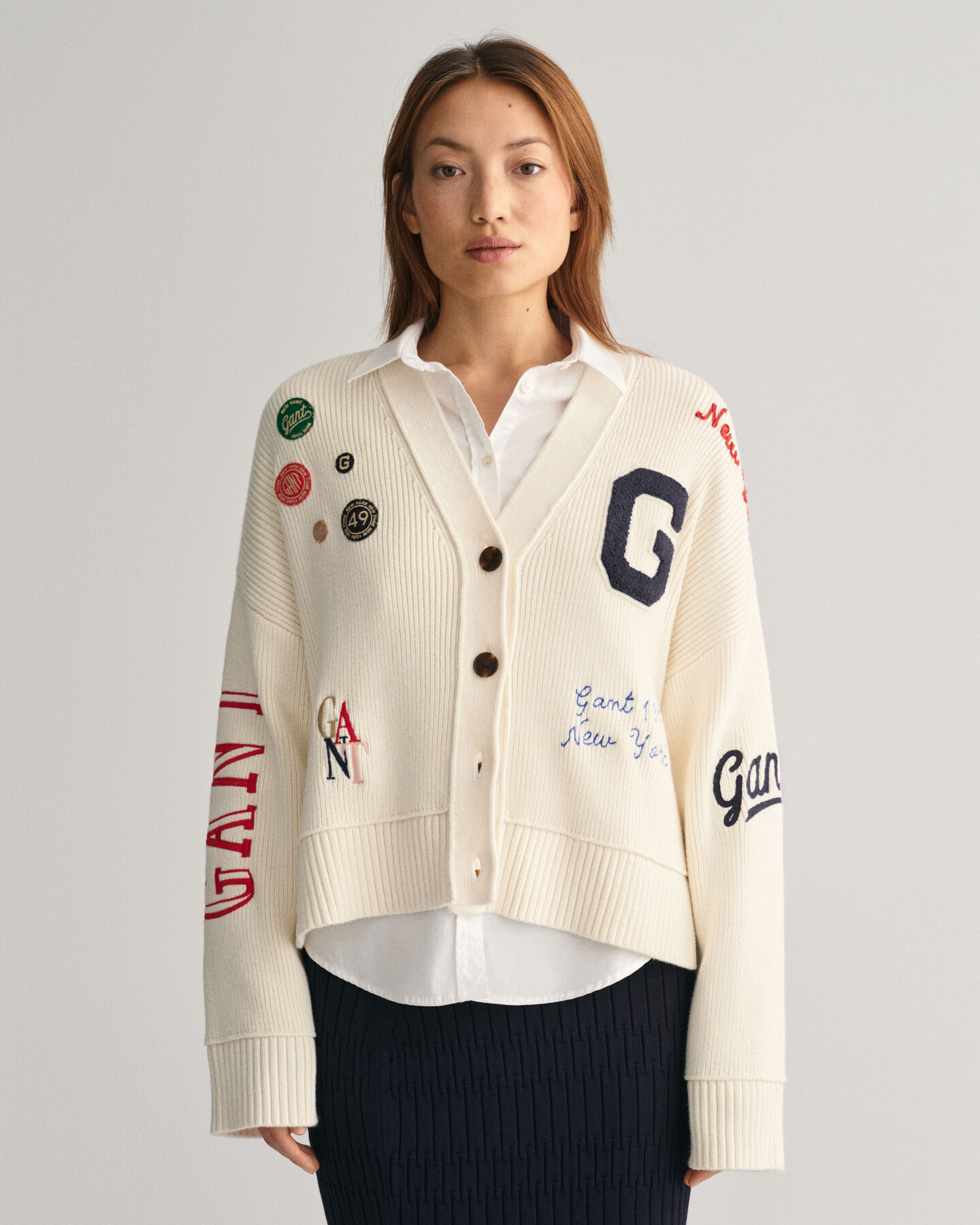 Kort GANT Varsity cardigan