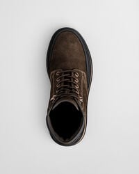 Clafton ruskindsstøvler med snørebånd