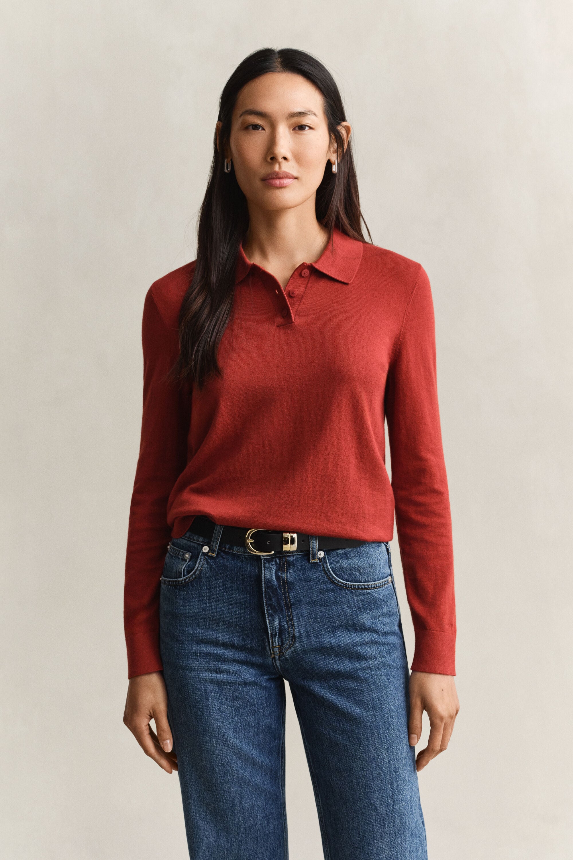 Fin strikket sweater