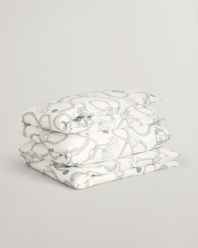 Dobbelt dynebetræk med sejlads-tryk