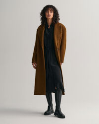 Relaxed fit utility-skjortekjole