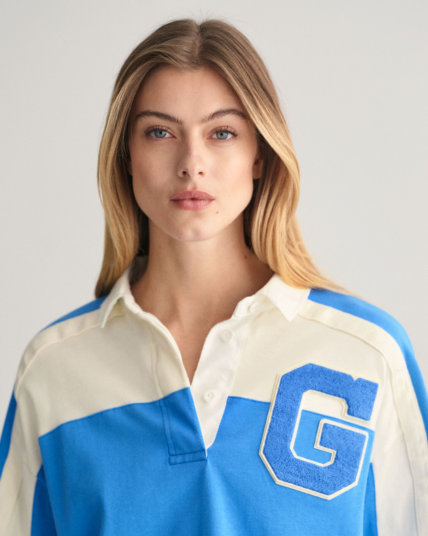 Heavy Rugger med farveblokke