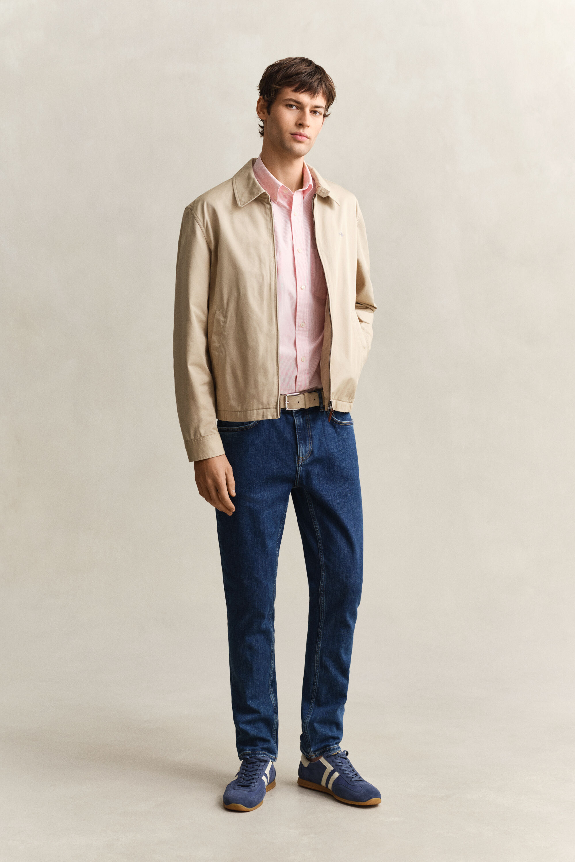 Slim fit jeans i let vask