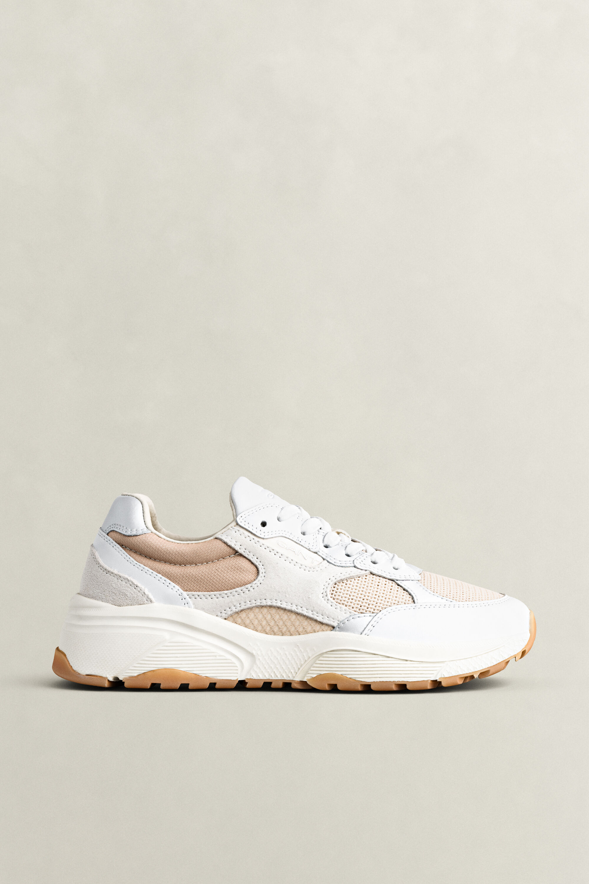 Newile sneakers i læder og nylon