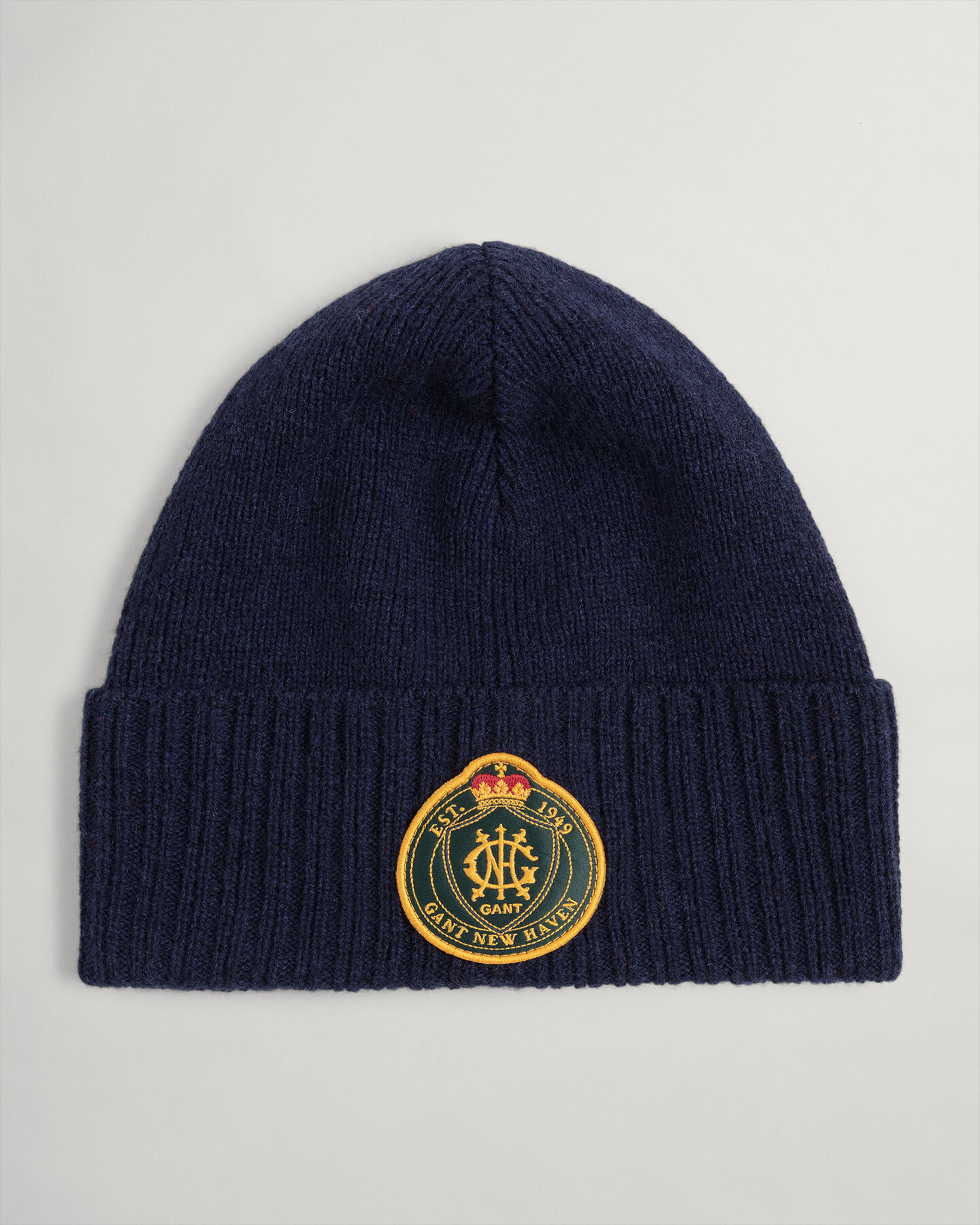 Royal Crest beanie af uld