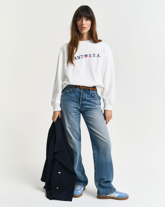 Shield USA Graphic sweatshirt med crewneck