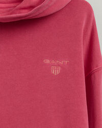 Teen Boys Contrast Shield hættetrøje