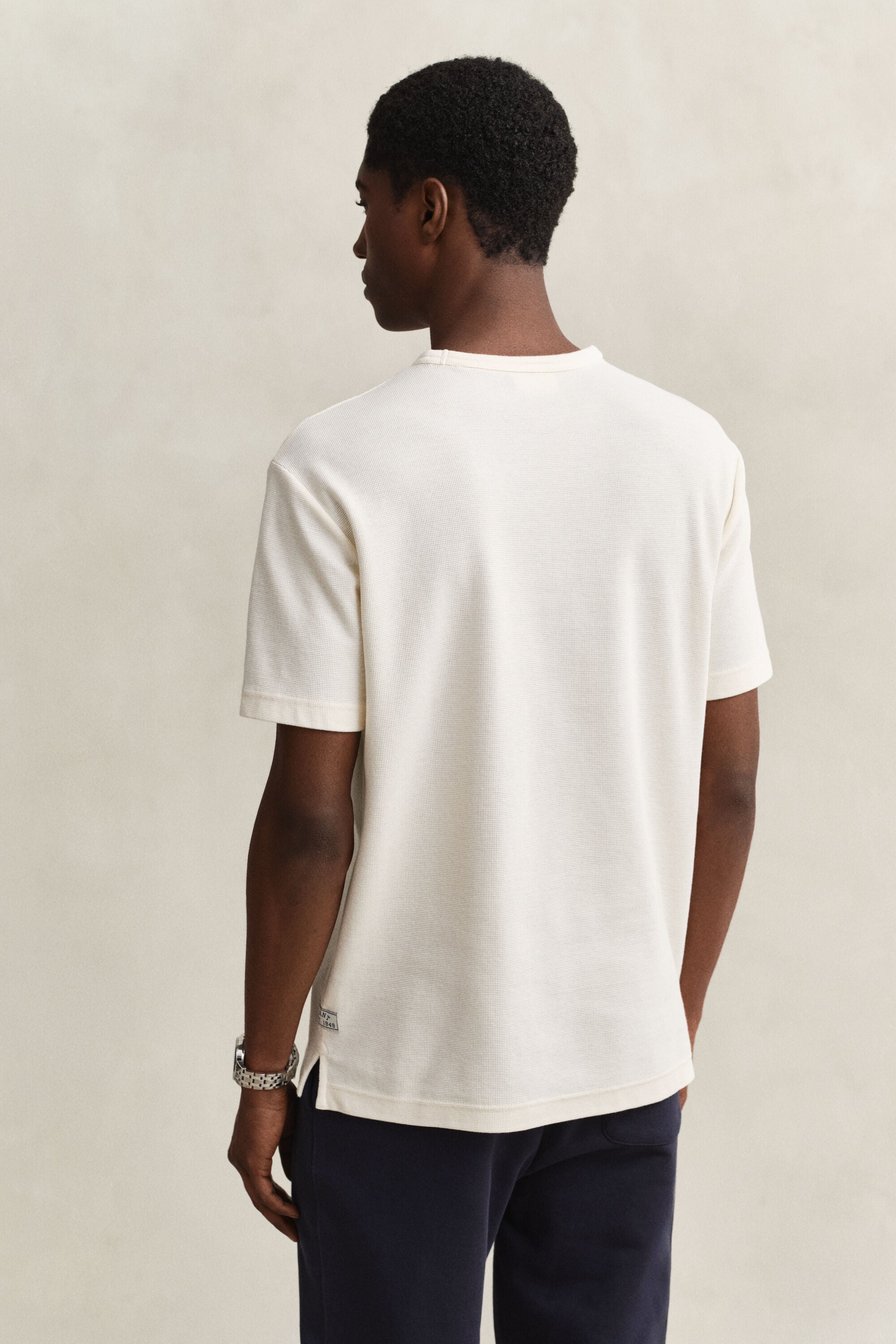 Tekstureret T-shirt