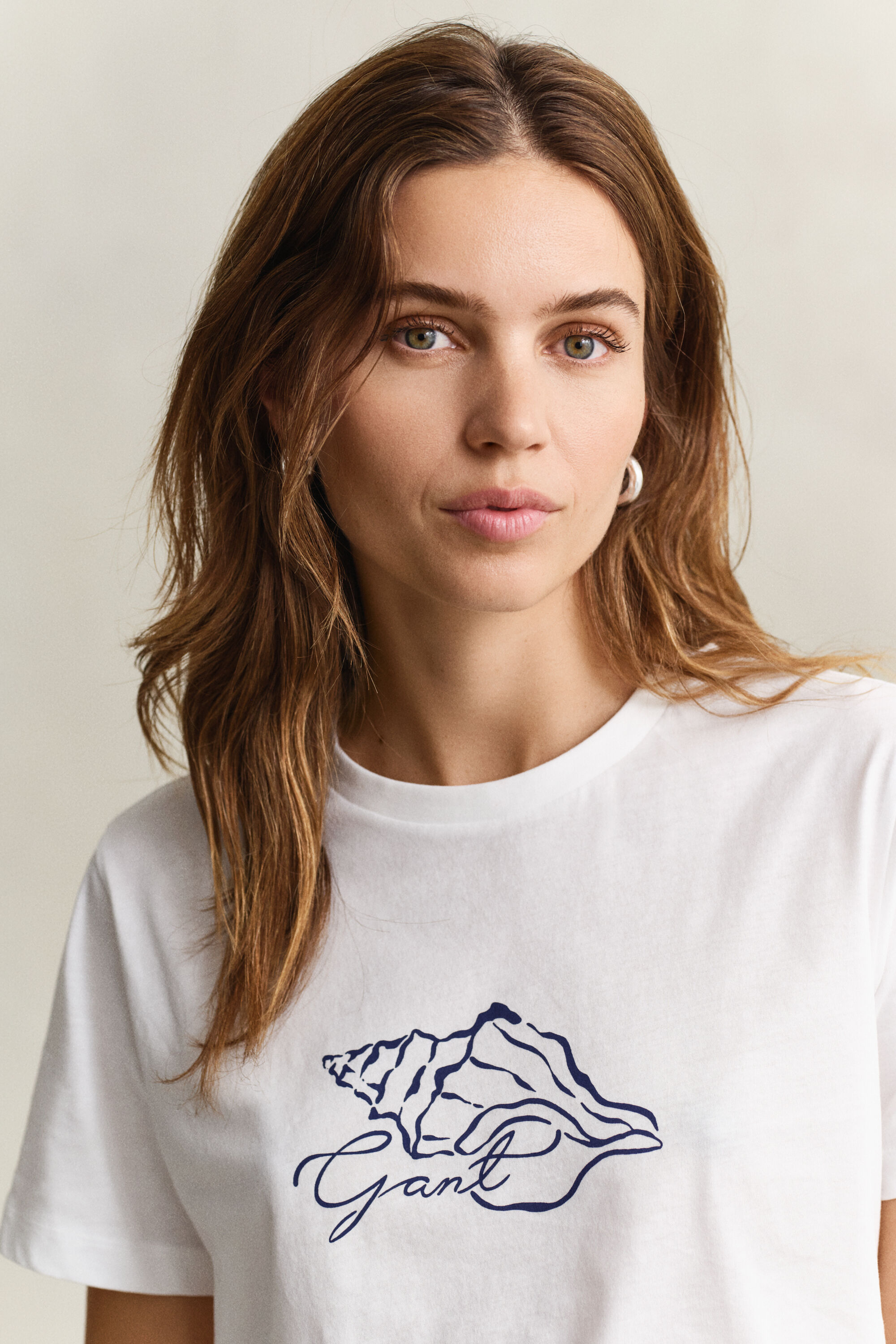 T-shirt med grafisk tryk