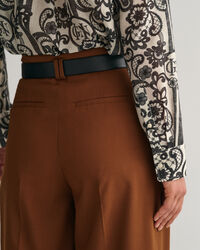 Relaxed fit Lace Print bomuldssilkeskjorte