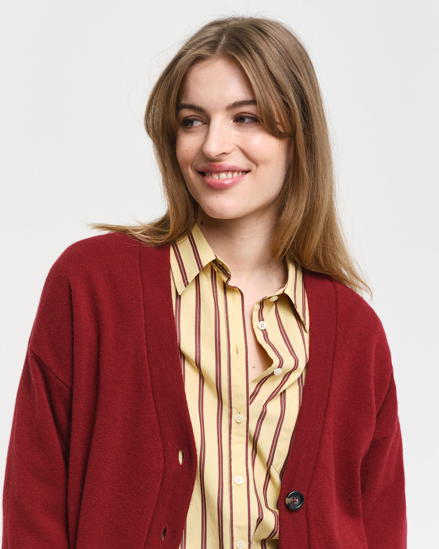 Cardigan af ekstra fin lammeuld