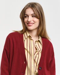 Cardigan af ekstra fin lammeuld