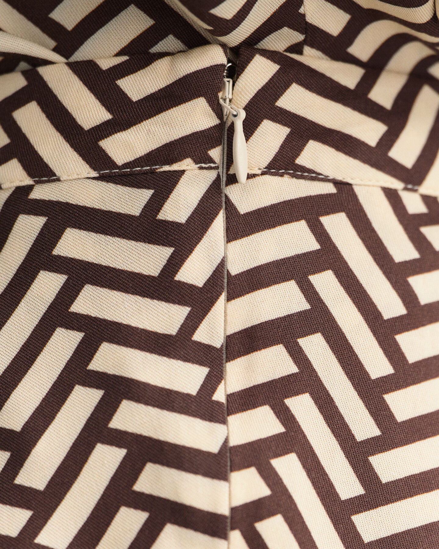 Geometric A-Line skjorte