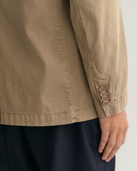 Jakkesæt-blazer af bomuld