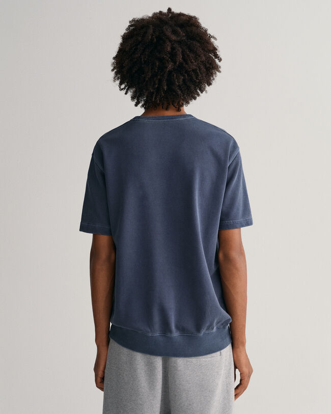 Sunfaded kortærmet sweatshirt