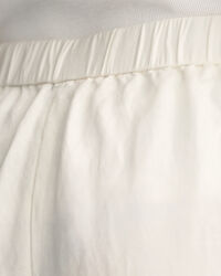 Relaxed fit pull-on bukser i hørblanding