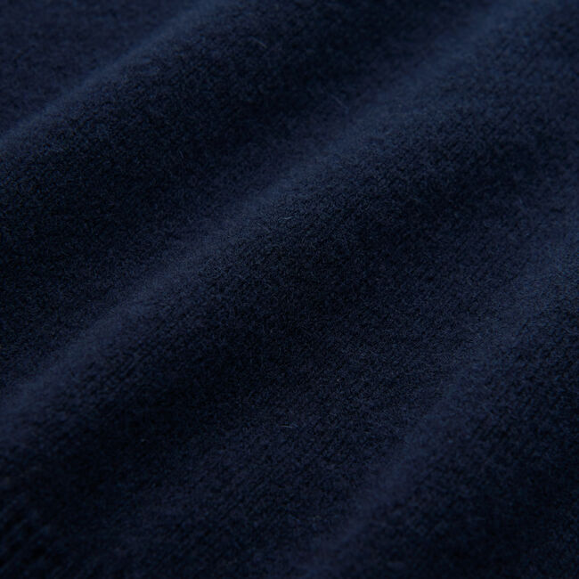 Crewneck sweater i ekstra fin lammeuld