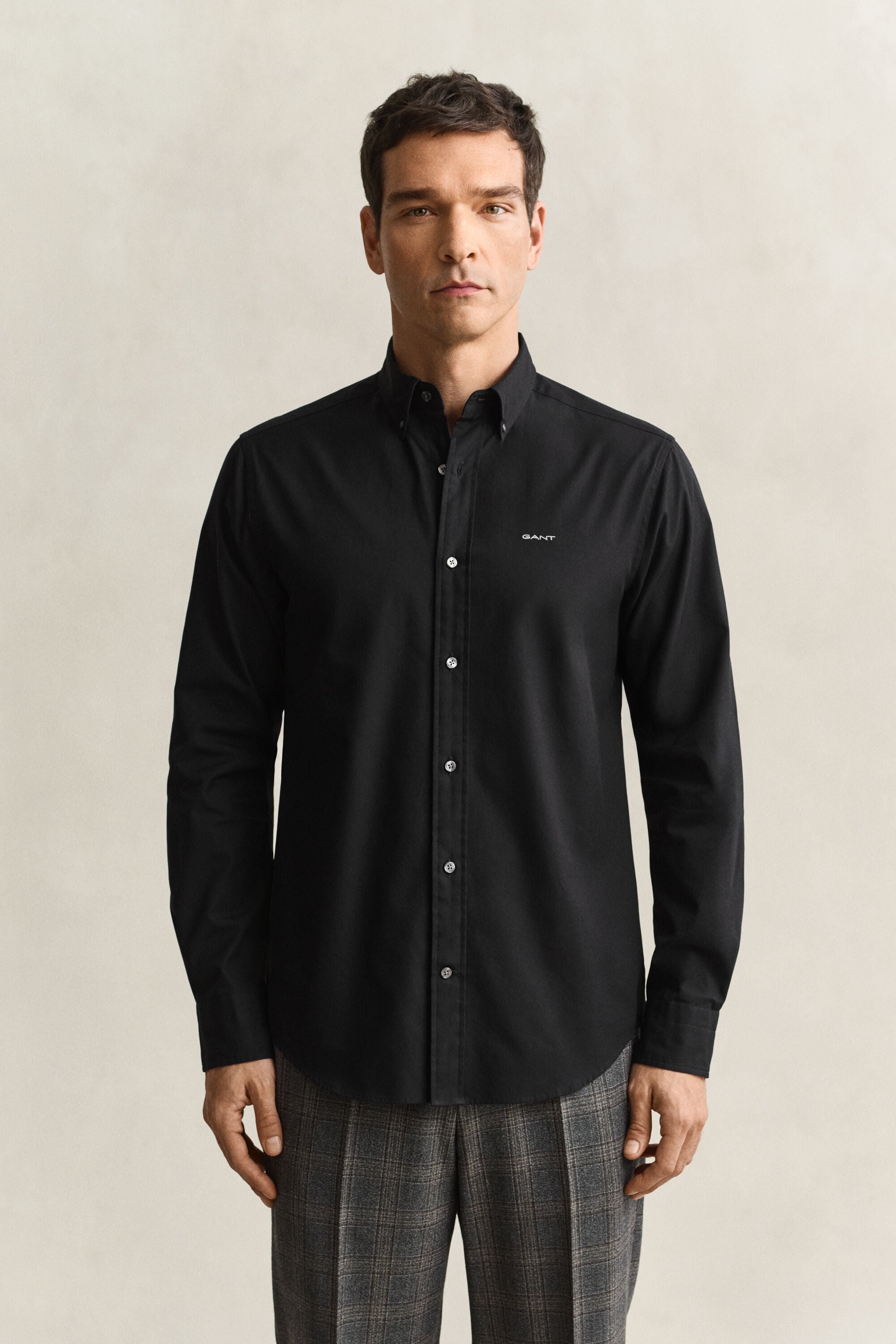 Regular fit pinpoint Oxford-skjorte