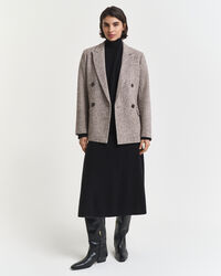 Sweater af ekstra fin lammeuld med rullekrave