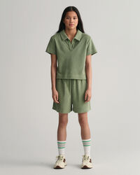 Teen Girls h&oslash;jtaljede shorts af Terry Cloth